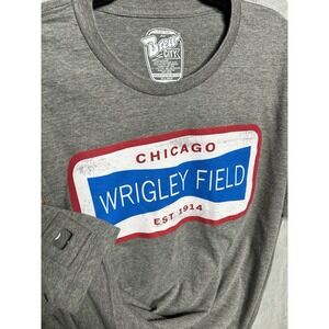 Brew City Wrigley Field Chicago XXL T-Shirt Gray Bottle Top Opener